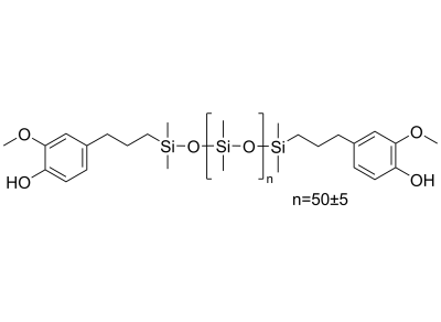 o-Methoxyphenol Terminated Active Silicone Fluid